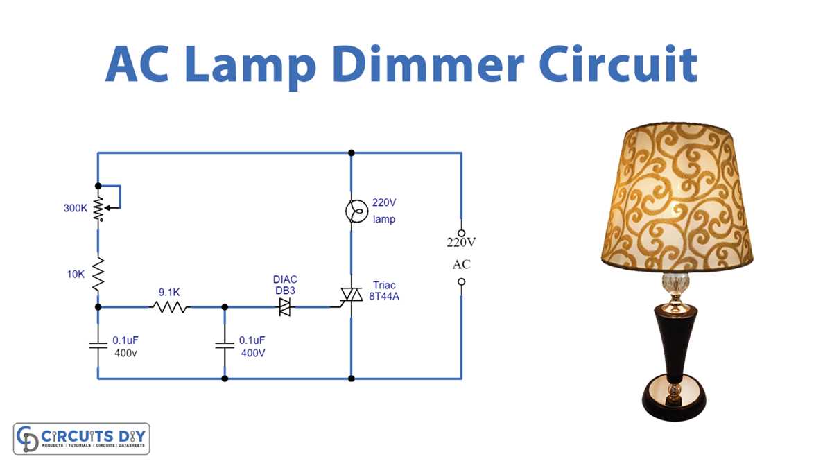 220v ac light dimmer circuit diagram