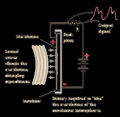 condenser mic circuit diagram