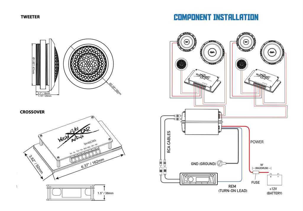 car audio schematic diagram