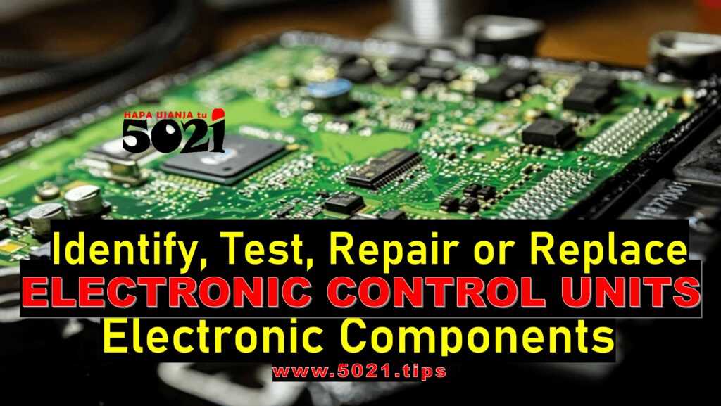 ecu schematic diagram to repair