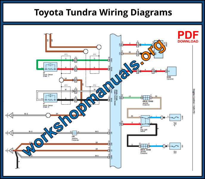 schematic diagram for a 2006 tundra motor