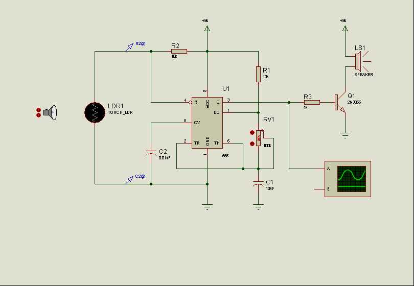 proteus circuit diagram
