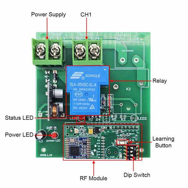 wireless switch circuit diagram