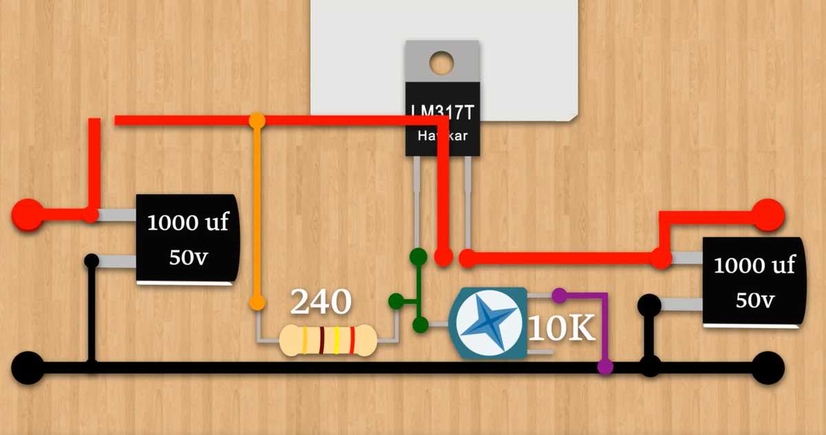 lm317t circuit diagram lm317t circuit diagram