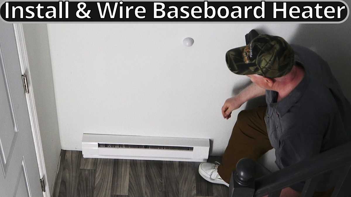 electric baseboard heater wiring diagram