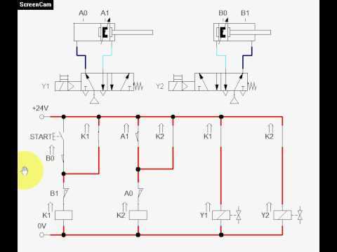 electro pneumatic schematic diagram