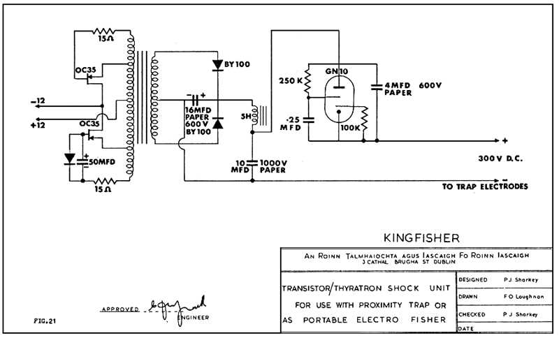 electrofishing circuit diagram
