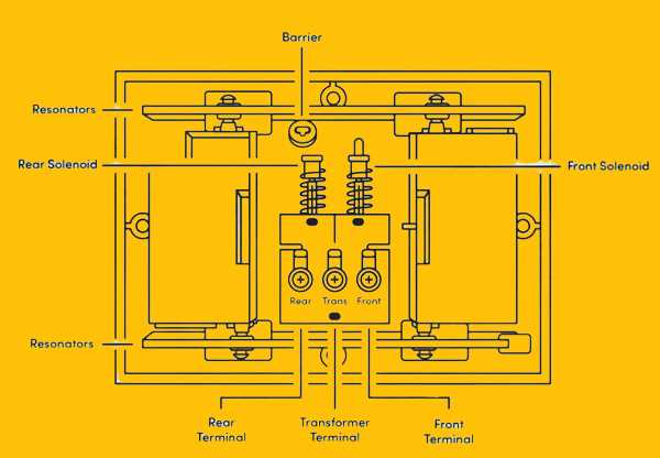 electronic doorbell schematic diagram