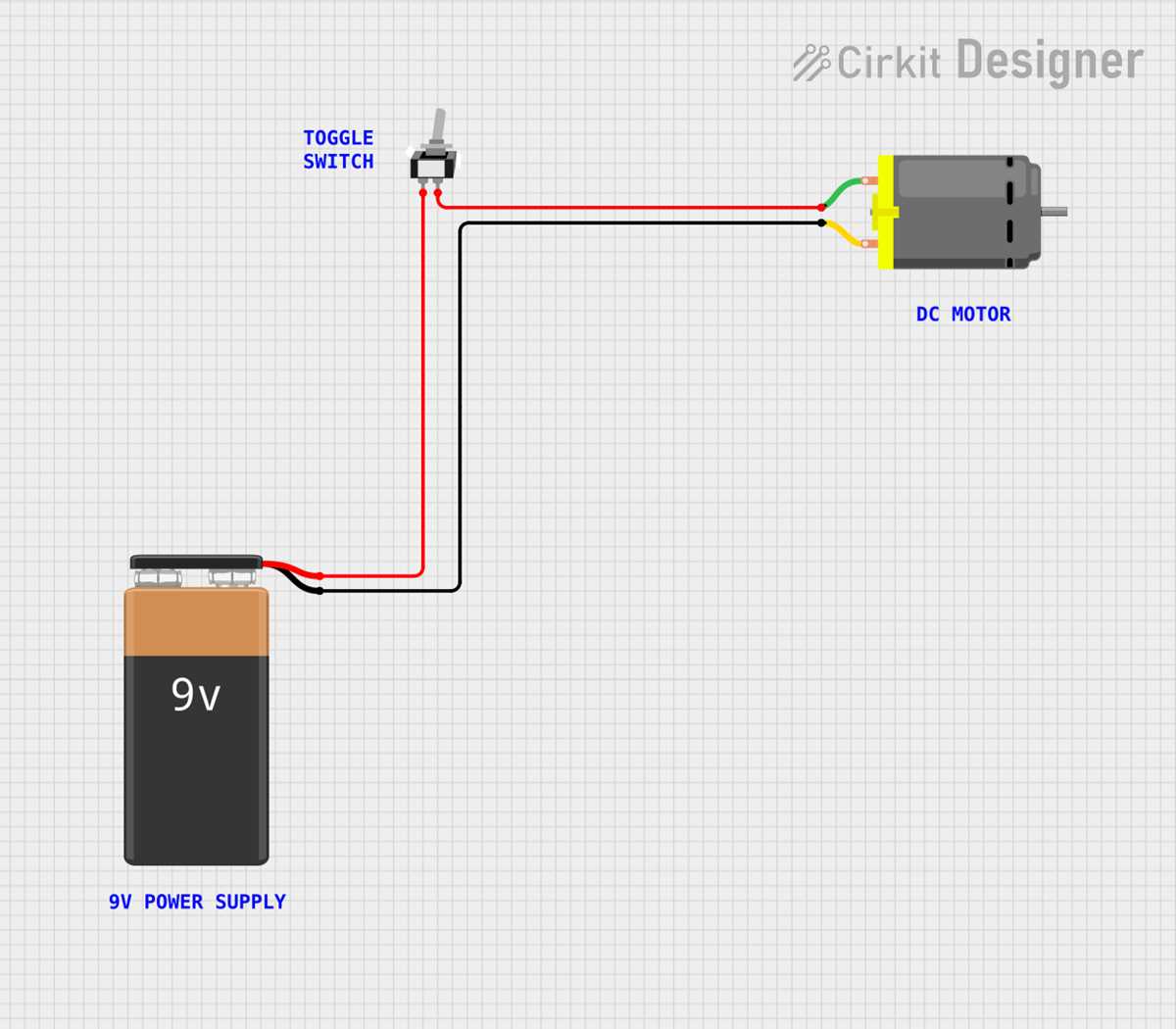 electronic toggle switch circuit diagram