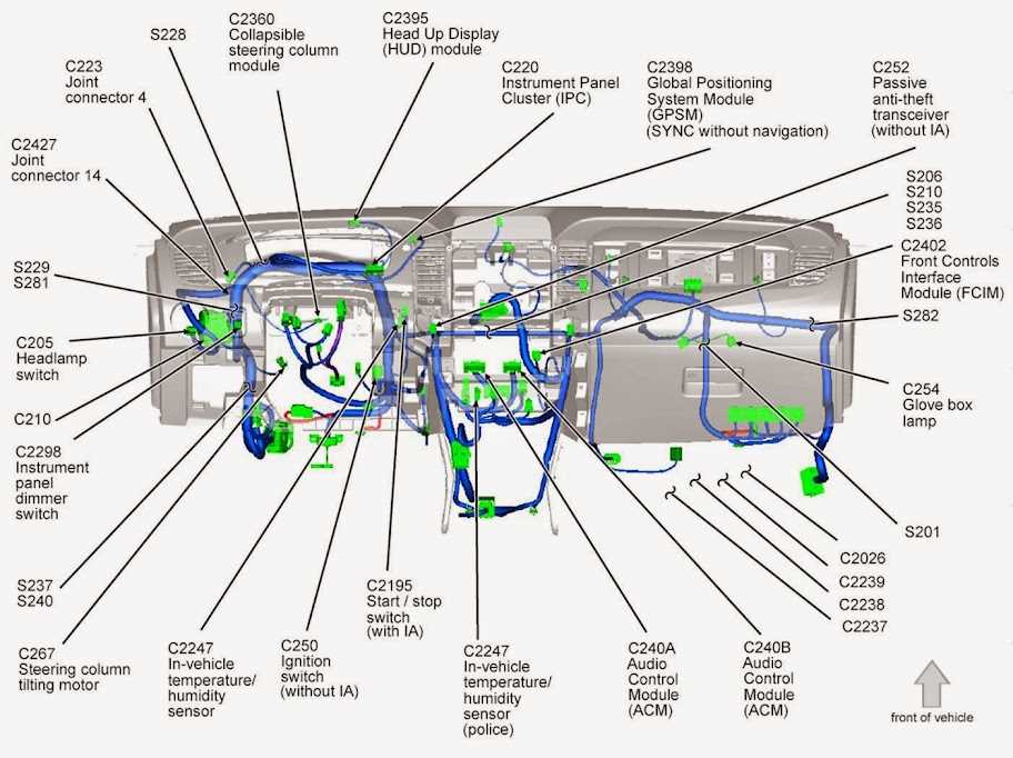 2006 ford taurus stereo wiring diagram