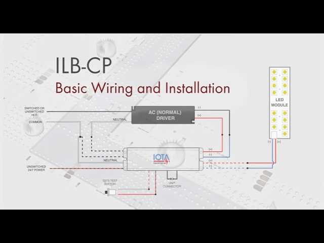 emergency ballast wiring diagram