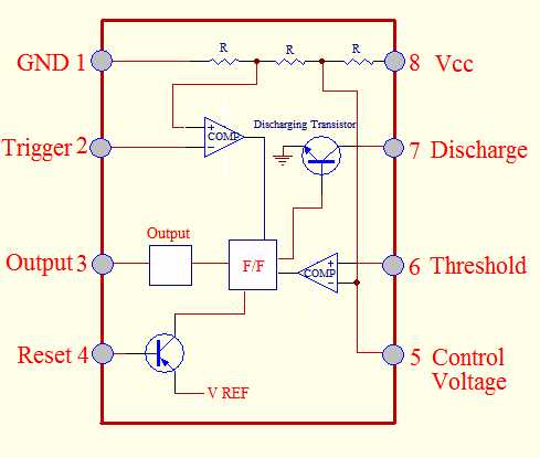 simple integrated circuit diagram
