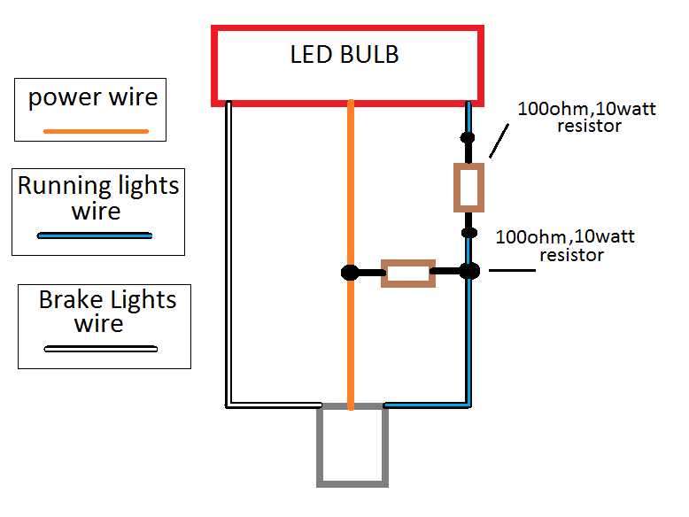 running lights schematic diagram