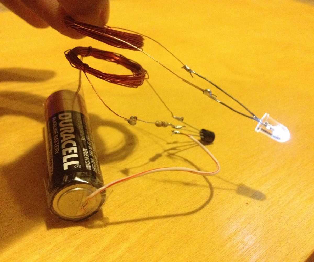 circuit diagram for wireless power transmission