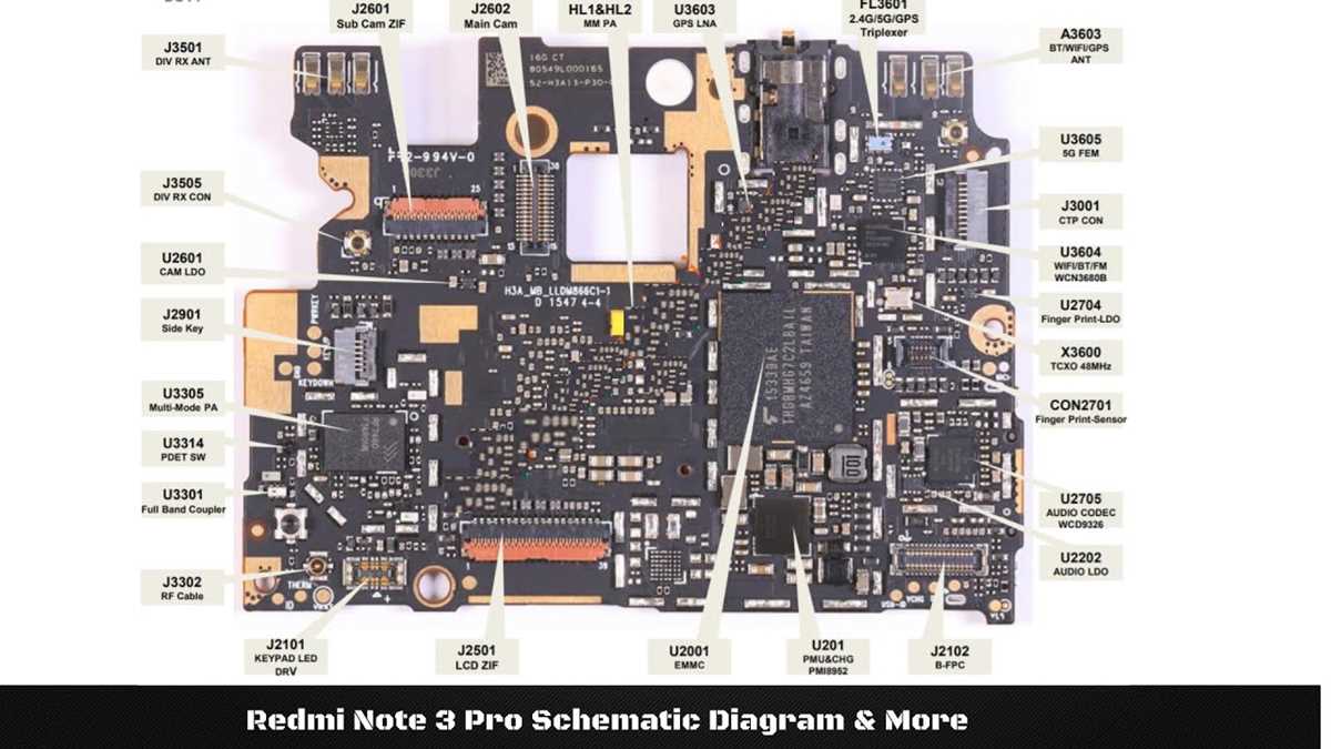 redmi note 4 qualcomm schematic diagram