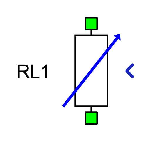 variable resistor in circuit diagram
