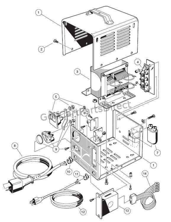 ezgo wiring diagram 36 volt