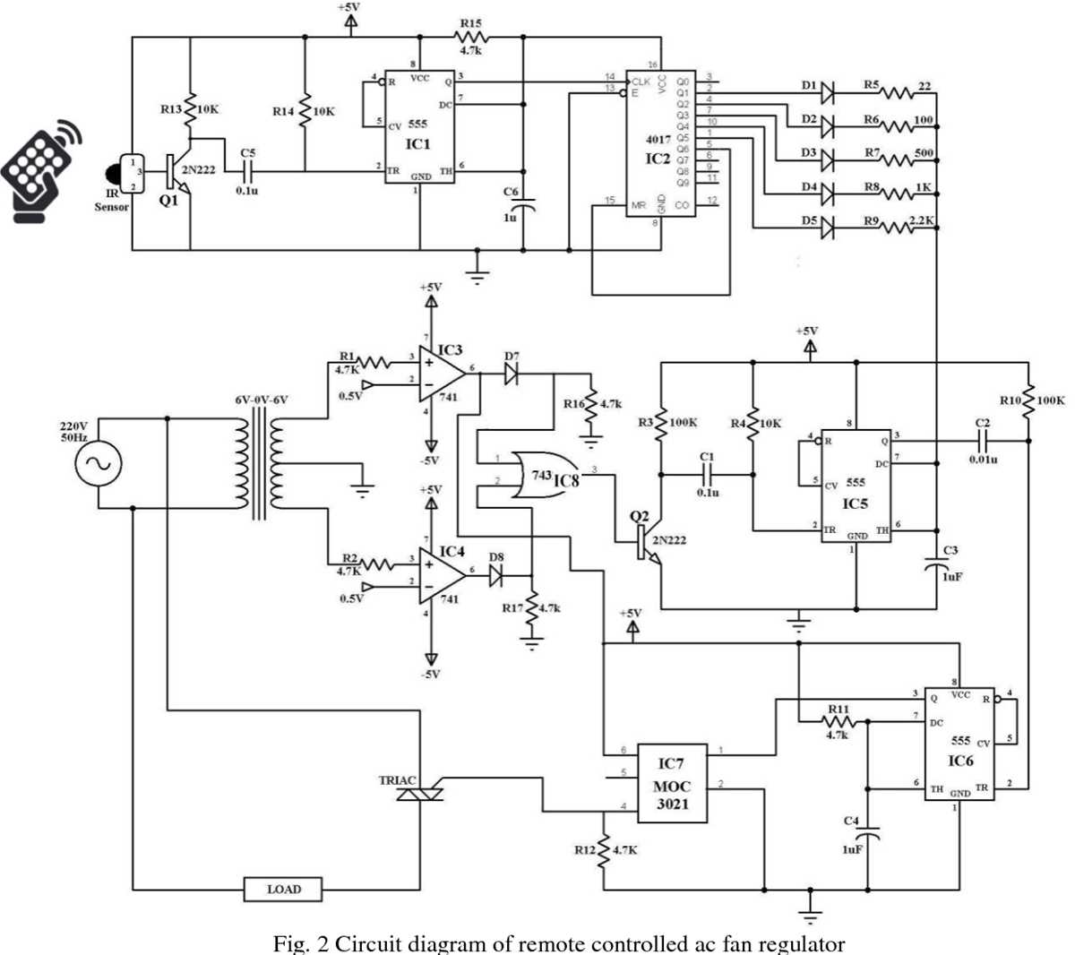 fan regulator fan schematic diagram sr6012