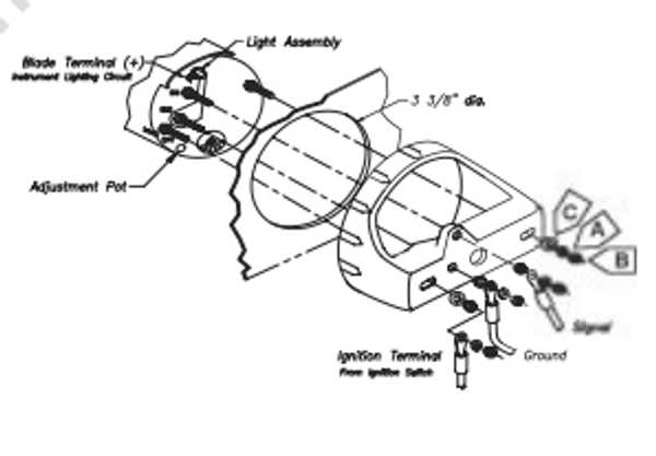 faria tach wiring diagram