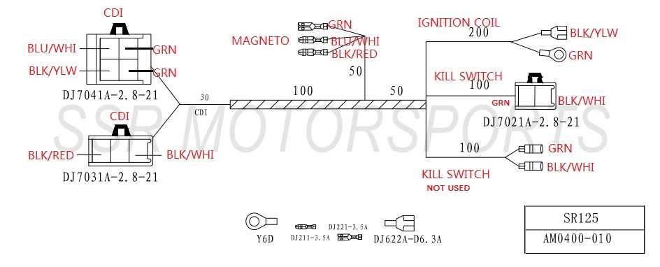 110 pit bike wiring diagram
