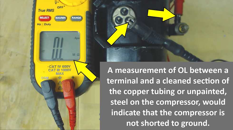 wiring diagram compressor terminals csr
