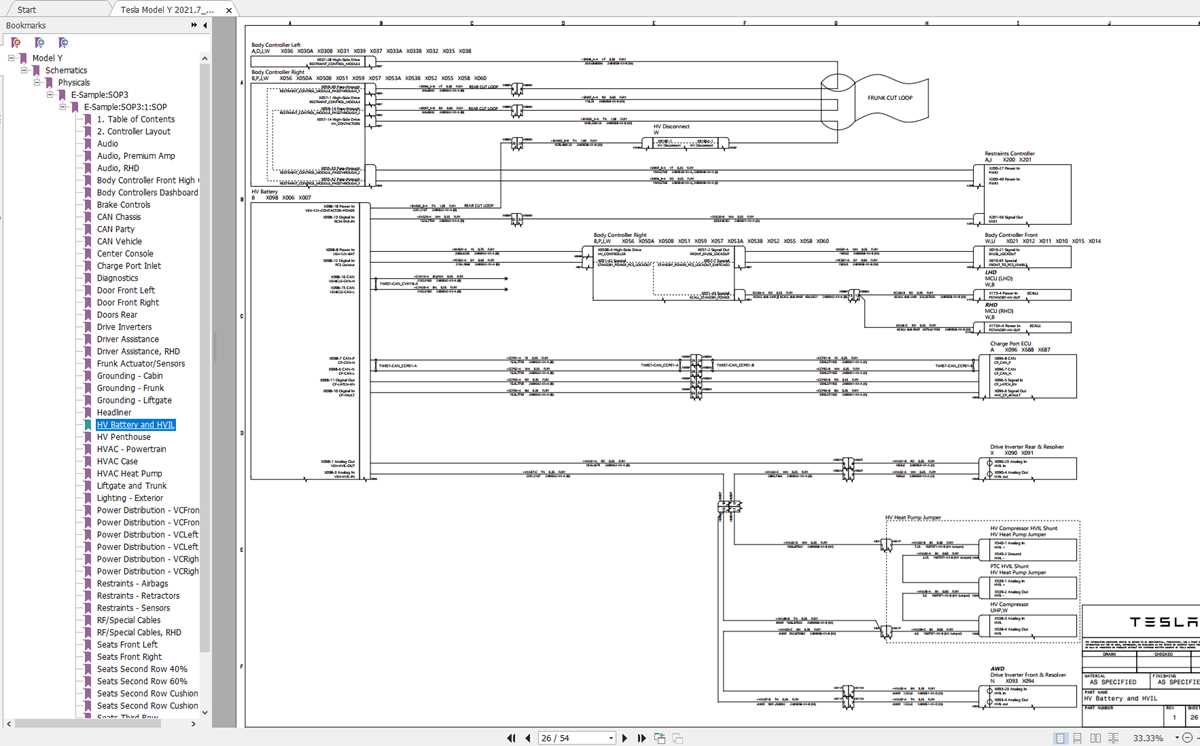 tesla model s wiring diagram