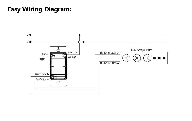feit dimmer switch wiring diagram