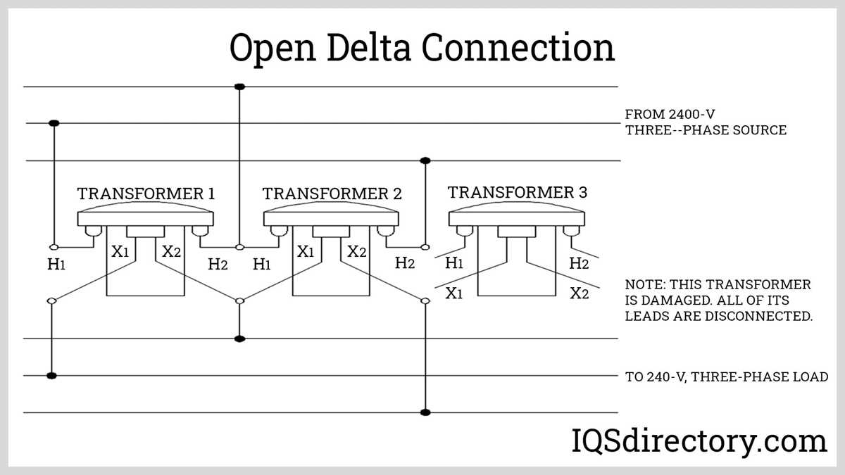 3 phase step up transformer wiring diagram