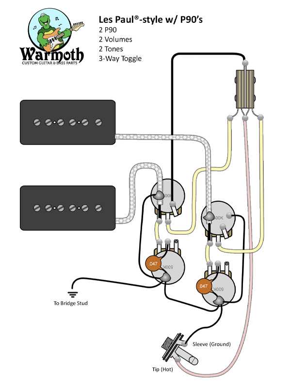 2 p90 1 volume 1 tone wiring diagram 2 p90 1 volume 1 tone wiring diagram