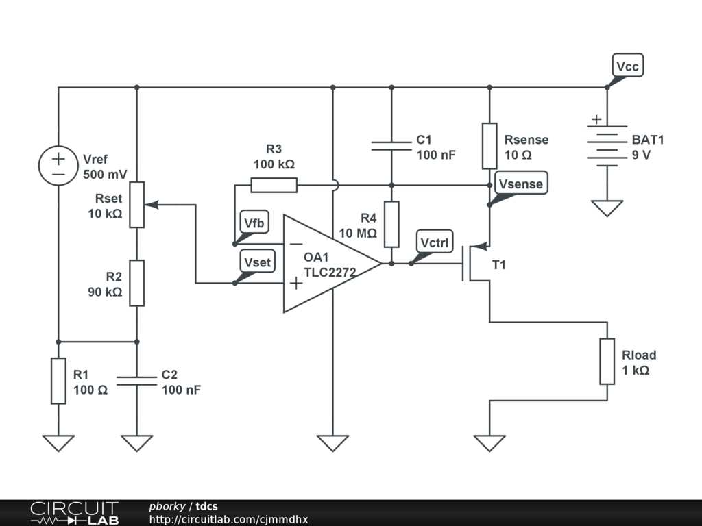 tdcs circuit diagram