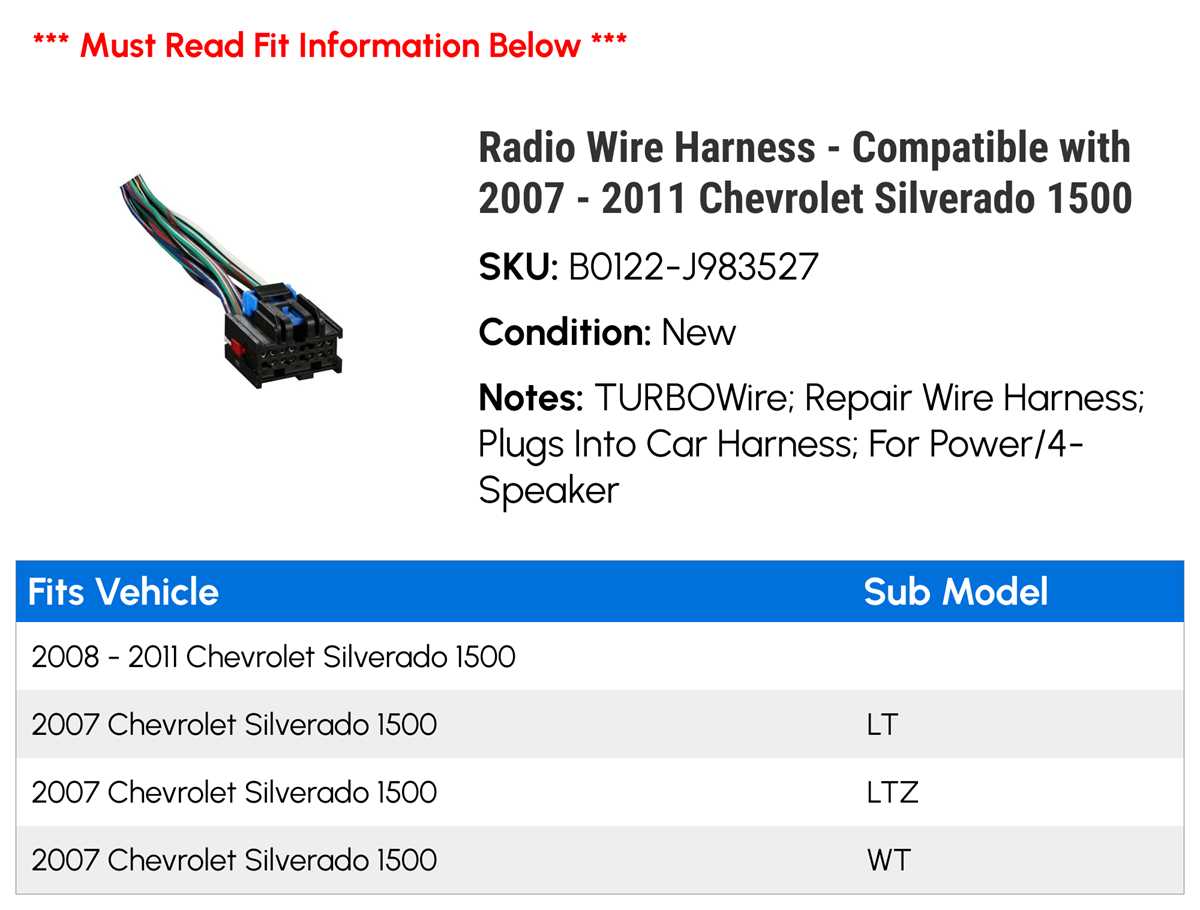 radio wiring diagram 2009 chevy silverado