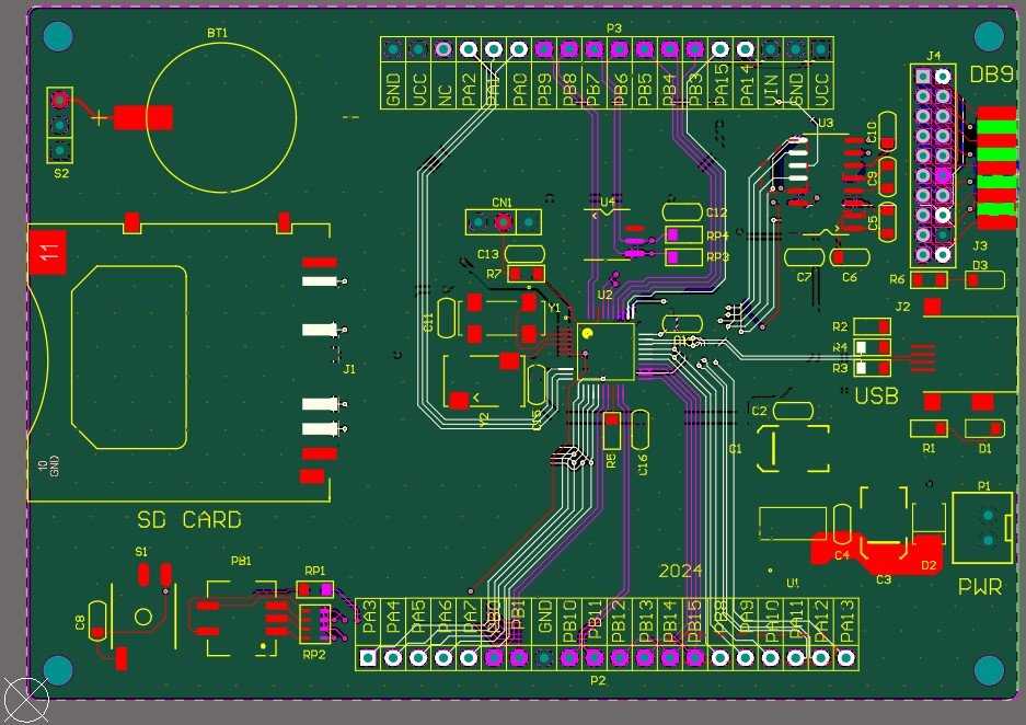 figure 2 is the schematic diagram of the pcb above figure 2 is the schematic diagram of the pcb above