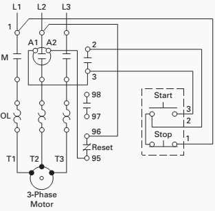 schematic diagram of electric motor
