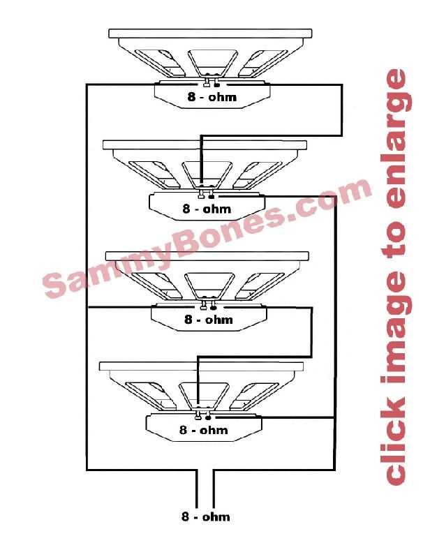 8 ohm 3 speaker wiring diagram