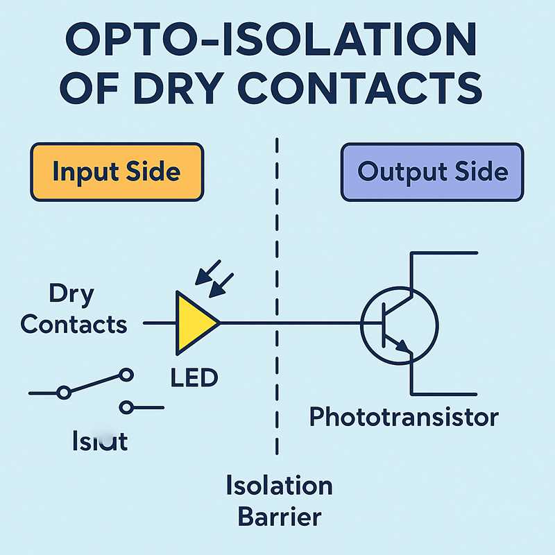 dry contact circuit diagram