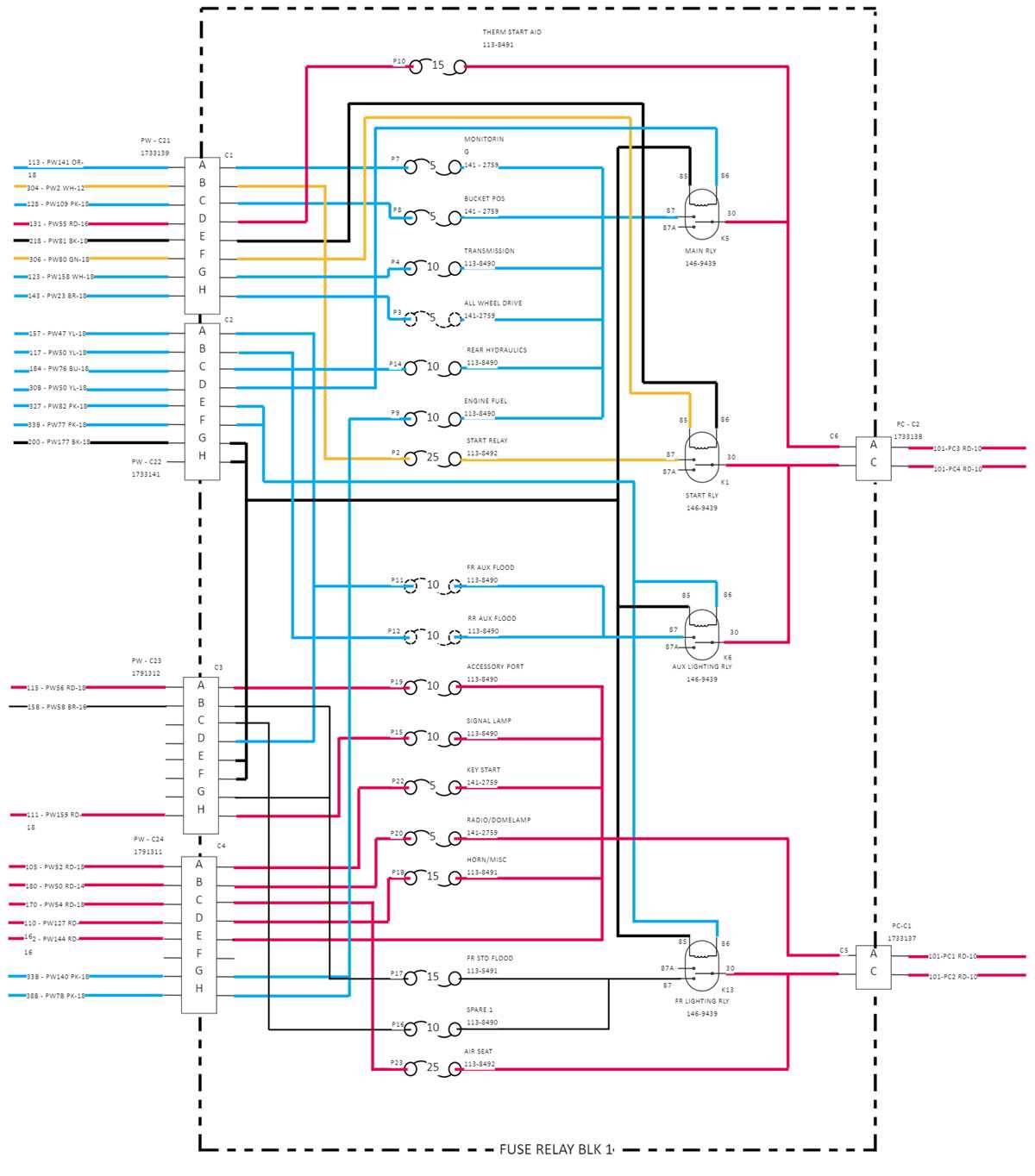 2012 freightliner cascadia starter wiring diagrams