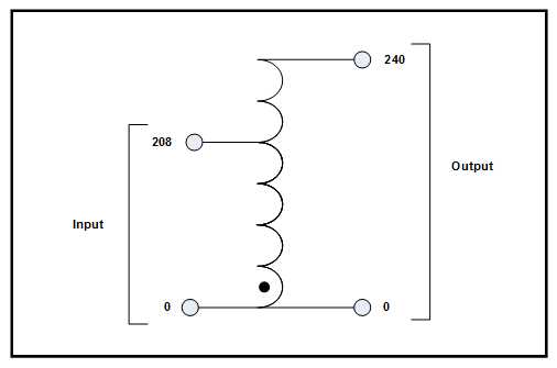 buck and boost transformer wiring diagram