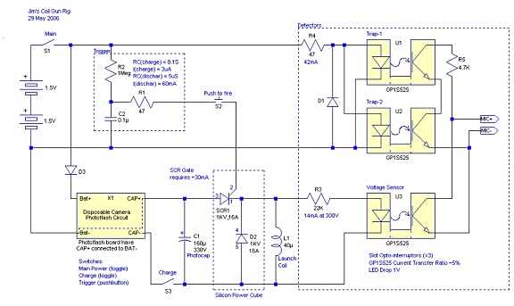 flash gun circuit diagram