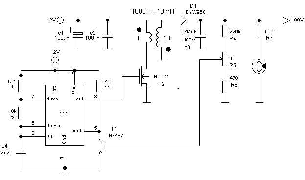 flyback driver circuit diagram