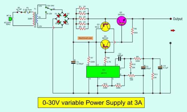 power supply board circuit diagram