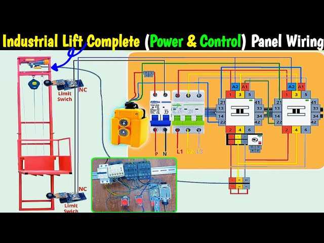 electric lift schematic diagram