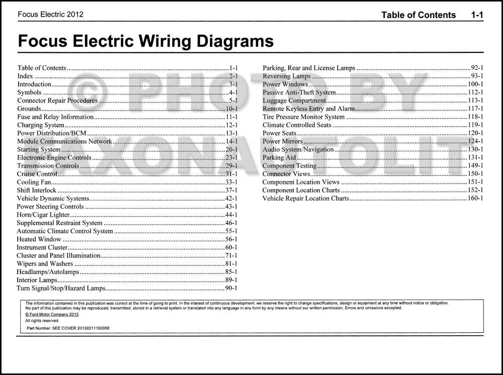 ford focus wiring diagram