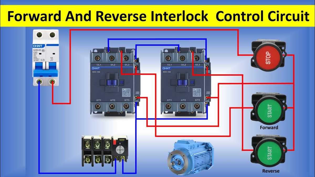 forward reverse control circuit diagram