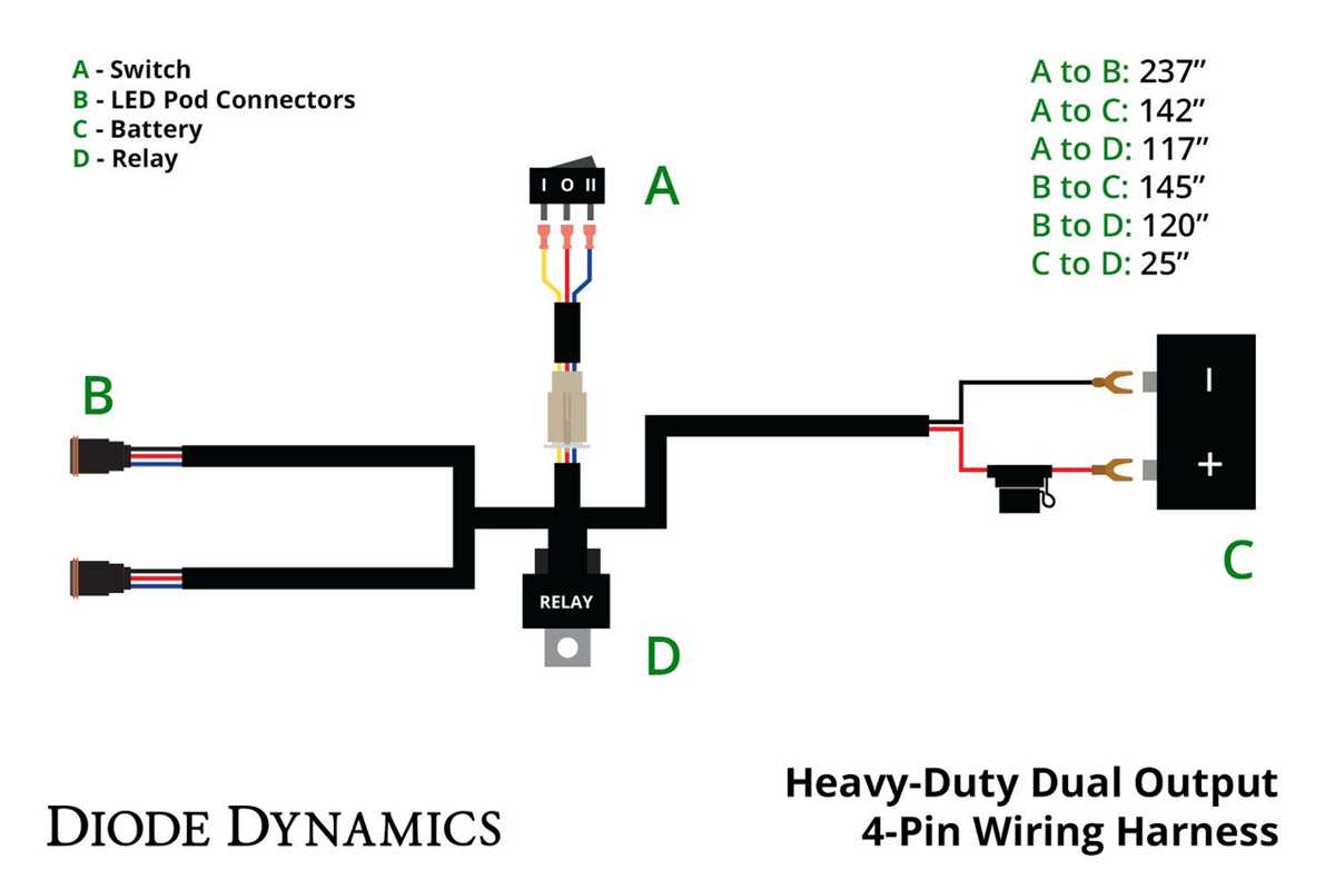 four pin wiring diagram