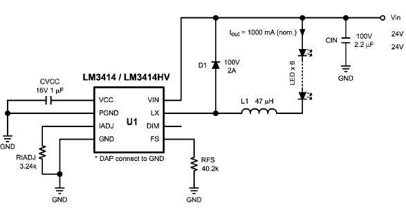 led driver ic circuit diagram