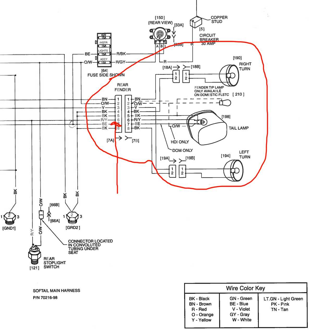 softail evo harley wiring diagrams simple
