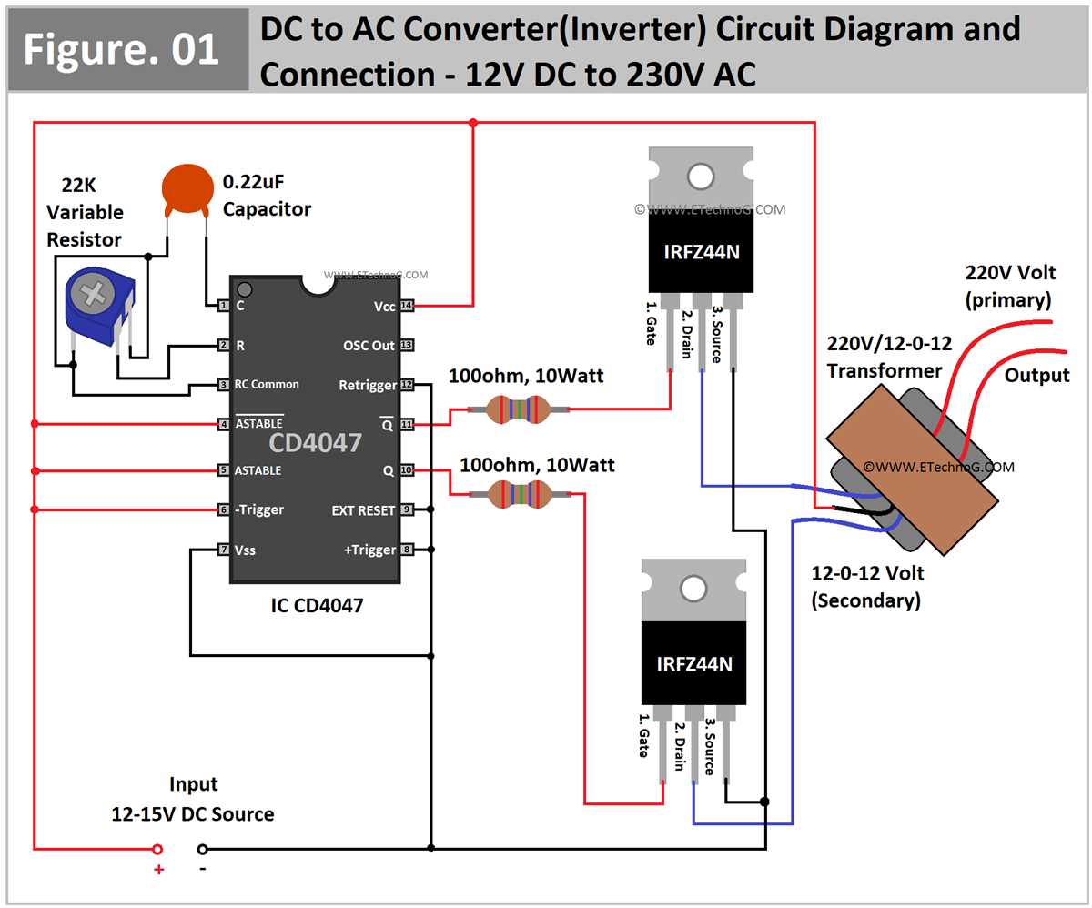 dc converter circuit diagram