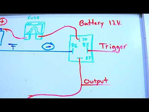 100 amp relay 12v wiring diagram