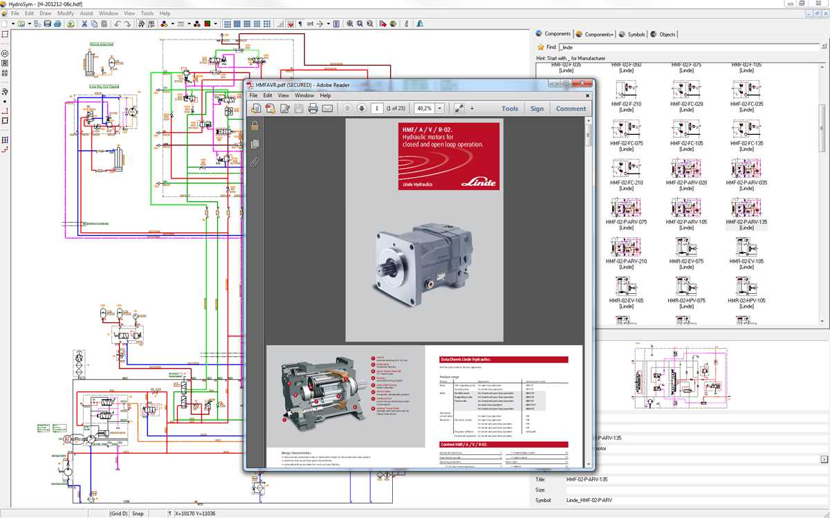 hydraulic circuit diagram software