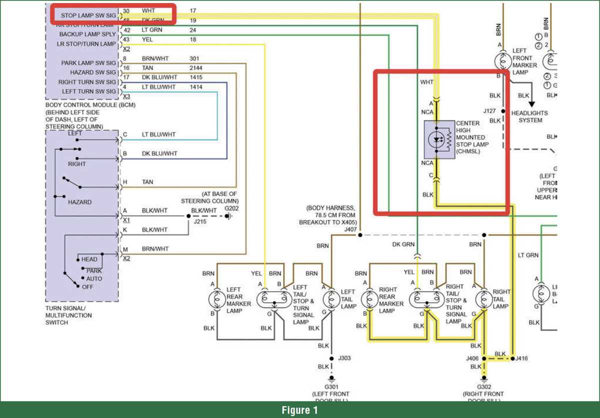 1998 jeep cherokee tail light wiring diagram